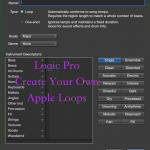 在 Logic Pro 中創建你自己的 Apple Loops